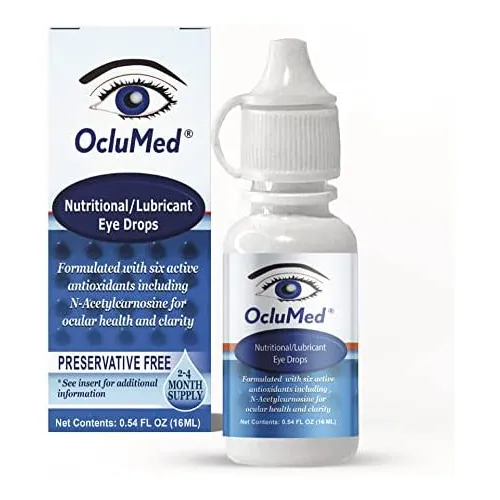 Oclumed Nutritional Eye Drops 16ml Highest Concentration of
