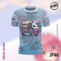 2023 newlocteez jp46ญี่ปุ่น pinku Edition NEKO-CHAN 150gsm รอบคอ