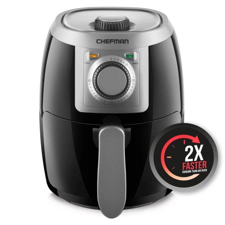 OilFree Air Fryer Turbofry Air Fryer With Adjustable Temp Control
