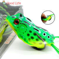 5g8g12g กบ Crank เหยื่อตกปลา Super Soft Double Hook Design ประดิษฐ์ลอย Multicolor Fishing Lure