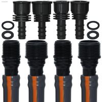 ♦ KESLA 4pcs Repair Thread Connector 1/2 3/4 Female Male to Barb 16mm 20mm 25 PE Hose Adapter Drip Irrigation System Garden Pipe