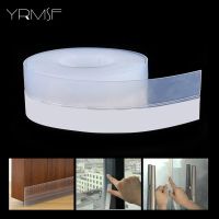 Door Draft Stopper Window Seal Strip Dust and Noise Insulation Silicone Weather Stripping for Shower Doors Gaps Anti-Collision Decorative Door Stops