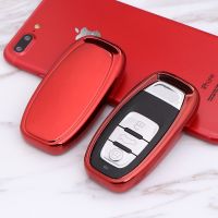 shangdjh Car TPU Remote Smart Key Cover Fob Case Shell For Audi A1 A3 A4 A5 A6 A7 A8 Quattro Q3 Q5 Q7 2009 2010 2011 2012 2013 2014 2015