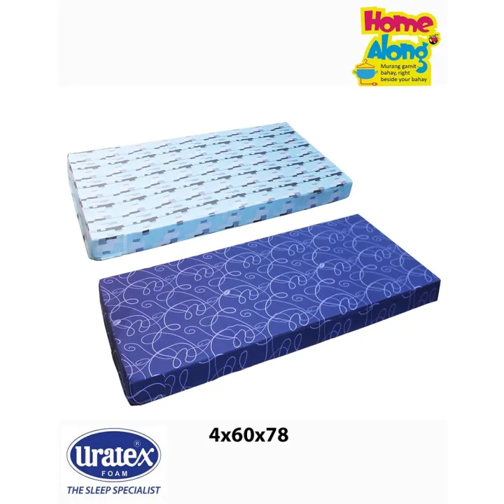 Authentic Uratex Foam 4 thick Queen Size (4x60x75) ASSORTED COLOR PFM