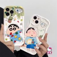 เคสโทรศัพท์มือถือแบบนิ่ม ลายการ์ตูนชินจังน่ารัก สําหรับ Samsung A13 A34 A04s A24 A54 A14 A30s A12 A23 A13 A52 A32 A04E A33 A31 A20s A52s A30 A34 A03s A11 A50 A50s A10s A03 A51 A21s