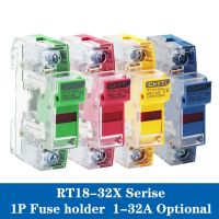 RT18 1Sets 10x38mm Fast Blow Ceramic Fuse With Holder Fuse Base 250V 1A 2A 4A 6A 8A 10A 16A 20A 25A 32A