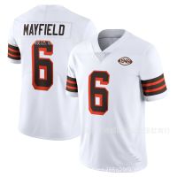 ✈✆ NFL Football Jersey Browns 6 White 1946 Browns Baker Mayfield Jersey