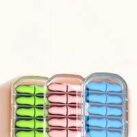 4/10 Pcs Soft Slow Rebound Sponge Noise Reduction Earplugs for Sleeping Small