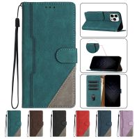 Casing Flip dompet kulit untuk Motorola MOTO E13 E22s E30 E20 E40 E7 E7i Power MotoE13 2023 tas ponsel tempat kartu Magnet