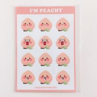 สติกเกอร์อาร์ตลาย IM PEACHY