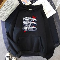 Spring Japan Anime Men Hoodies Initial D Hoodie Car Print Hoody Harajuku Casual Sweatshirt Loose Fit fashion hip hop Streetwear Size XS-4XL