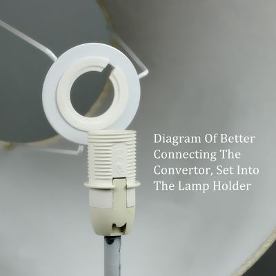 【YF】✲☁₪  10Pcs E27 To E14 Lampshade Lamp Shades Socket Reducing Washer