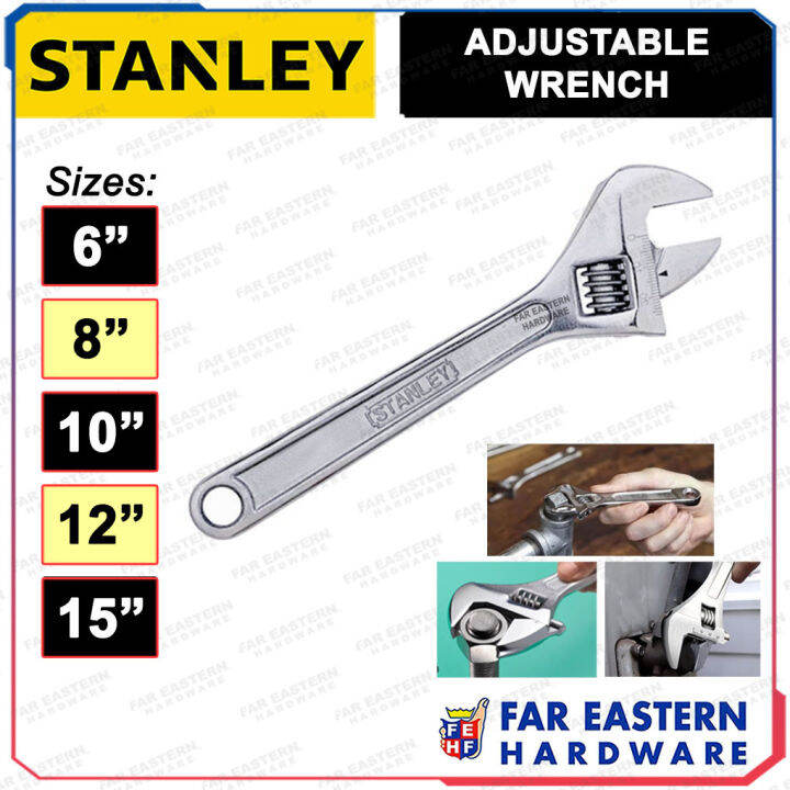 STANLEY Adjustable Wrench 6