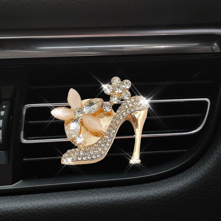 inlay-drill-purse-heel-car-air-conditioning-outlet-perfume-interior-accessories-fragrance