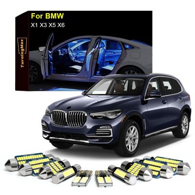 【CW】Canbus Interior Lights LED Bulbs Package For BMW X1 X3 E83 F25 X4 F26 X5 E53 E70 F15 F85 X6 E71 E72 Indoor Lamps Car Accessories