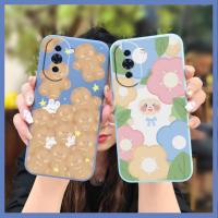 Skin feel silicone protective case Phone Case For Huawei Nova10 Pro Liquid silicone shell Lens bump protection Cartoon