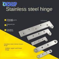 DZSGSP 180 Accessories Rotation Chicken Mouth Hinge Hidden Door Corner Top and Bottom Furniture Base Stainless Steel Hardware