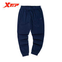 Xtep ทอ Jogger กางเกงยาวใหม่ระบายอากาศที่สะดวกสบายการจับคู่สีฟิตเนสกีฬากางเกงขายาว879129630180