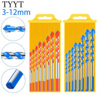 【2023】Professional 3-12mm Carbide Drill Bits for Drilling Glass, Tile, Concrete, Wood, Metal, etc Center Drill Bit Set Tools