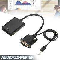 {LUNA อุปกรณ์อิเล็กทรอนิกส์} 1ชิ้น1080P VGA ไปยัง Hdmi-Compatible USB Micro Power สายสัญญาณเสียง Output Adapter สำหรับ Pc PC Desktop แล็ปท็อป DVD