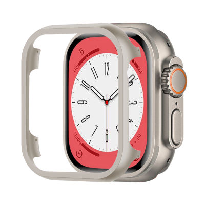 เคสสำหรับ Apple Watch อลูมิเนียมอัลตร้า8 7 49มม. 45มม. 41มม. กรอบเคสกันกระแทกสำหรับ I Watch Series 6 Se 5 4 3ตัวป้องกัน38 40 42 44มม.