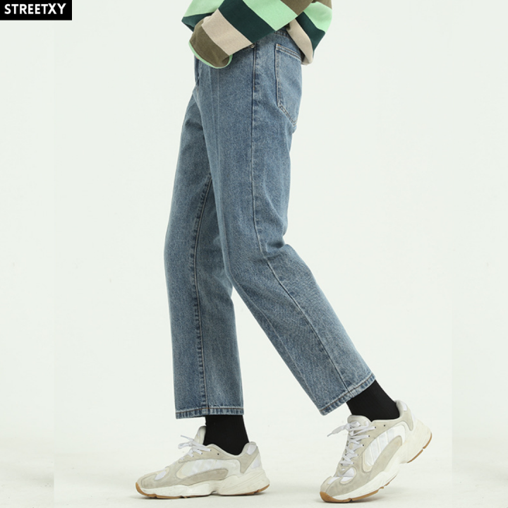 streetxy-cropped-jeans-กางเกงยีนส์ขาเต่อ