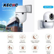 KECHc Camera Wifi Hd 1080P Quan Sát Ban Đêm Theo Dõi Cơ Thể Tự Động Đủ Màu