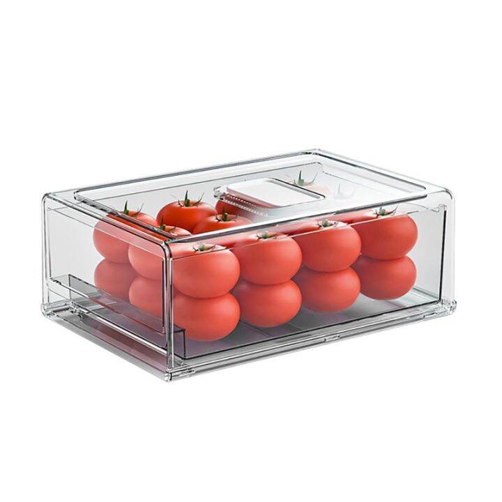 drawer-refrigerator-storage-box-fruit-transparent-organizer-bins-vegetable-meat-freezer-fridge-stackable-kitchen-items