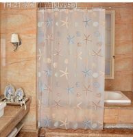 【CW】✎❐  PEVA Mildew Curtain Seaside Shower  WY615