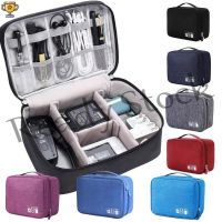 【Ready Stock】 ♨ B40 Travel Closet Organizer Case for Headphones Storage Bag Digital Portable Zipper Accessories Charger Data Cable USB Cosmetics