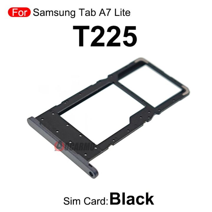 สำหรับกาแลคซี่แท๊ป-a7-lite-sm-t220ซิมการ์ด-t225อะไหล่ถาดใส่ซิมไมโครซิมการ์ด-sd