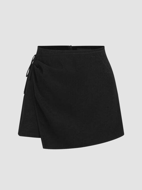 Uniqlo wrap hotsell mini skirt