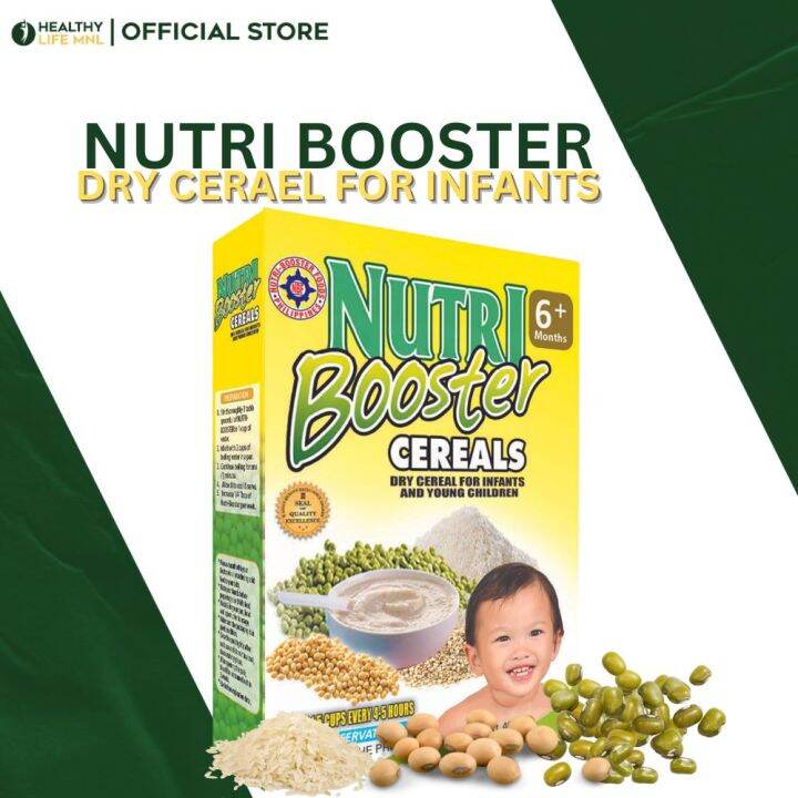 HEALTHY LIFE MANILA NUTRI BOOSTER CEREAL 400G BABY PORRIDGE, PUREE