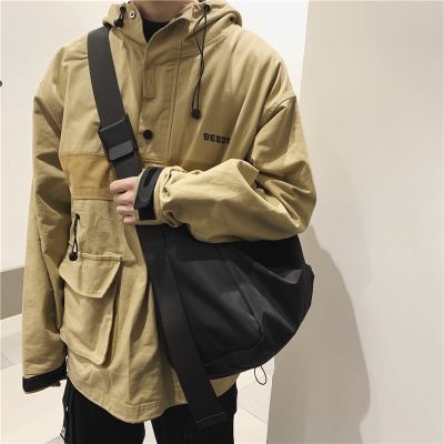 [Raya 2022] Beg Lelaki Ulzzang Nylon Waterproof Ready Stock Men Sling Bag Korean Sport Crossbody Bag for Men Bag Messenger Bag Shoulder Bag