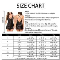 2023 Korean Sexy Lace Satin Nightdress Sleepwear Lingerie Pajamas Set Babydoll Sex Costumes Erotic Hot Dresses Exotic Dress Plus Size