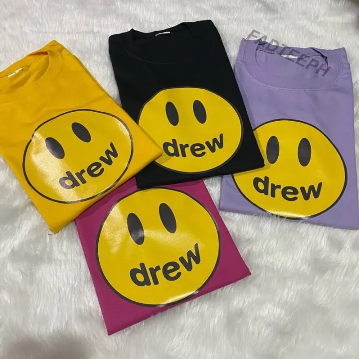 Drew Smiley Face Inspired Shirt | Lazada PH