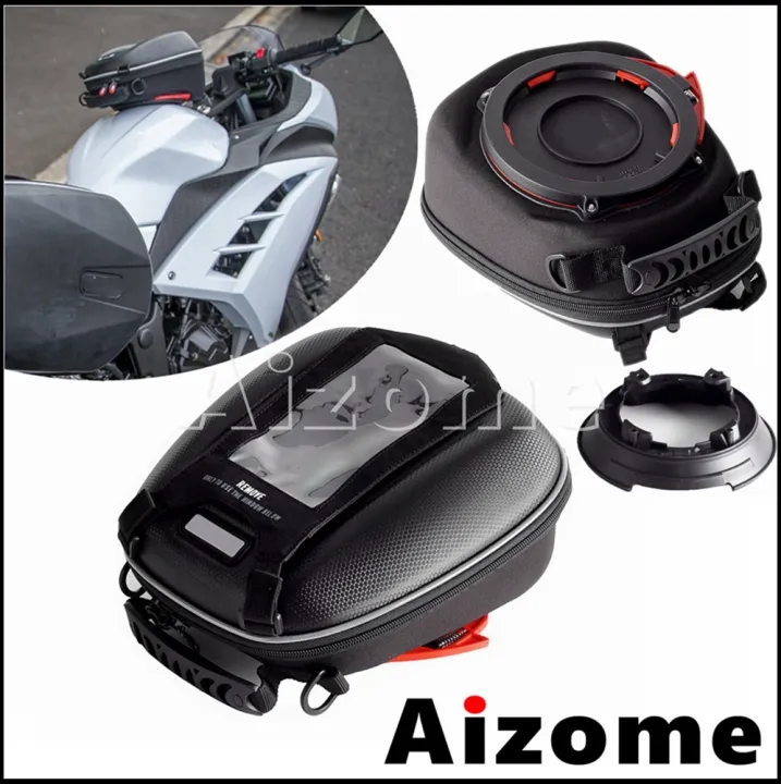 Saddle Tank Bag Motorcycle Navigation Luggage Backpack For KAWASAKI Z