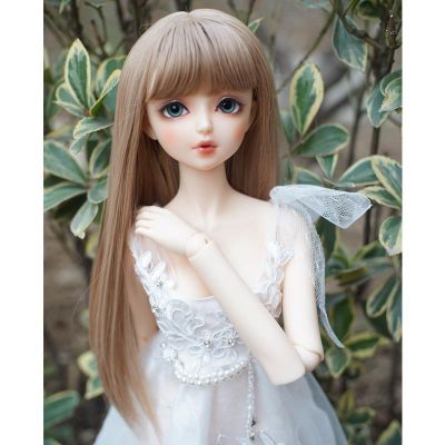 BJD wig 3 points 4 points 6 points bjd doll pear flower roll buckle in the long section of fake hair