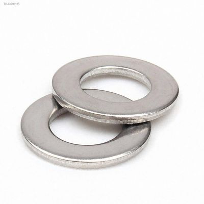 ♀✗❒ 304 Stainless Steel M3 M4 M5 M6 M8 M10 M12 M14 M16 M18 M20 Thickness 1mm Washer Flat Penny Mudguard Repair Washers