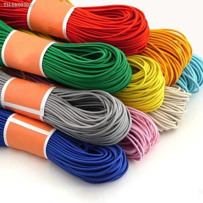 ✼ 10 yards High-Elastic 1mm Colorful Round Elastic Band Round Elastic Rope Rubber Band Elastic Line DIY Sewing Accessories AA7678
