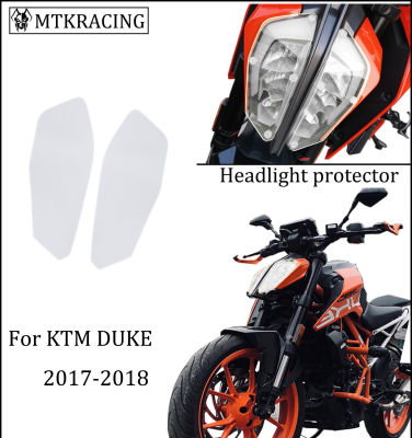 MTKRACING FOR KTM DUKE 125 390 790 DUKE390 DUKE790 Headlight protector cover screen lens 2017-2018