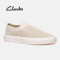 Leap Boy Clarks_รองเท้าผ้าใบผู้ชาย ACELEY LACE 26158549 สีขาว - ZM7722M3