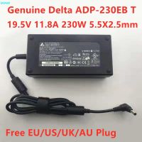 (ใหม่-ต้นฉบับ)♈✉Delta ADP-230EB T 19.5V 11.8A 230W 5.5x2 5อะแดปเตอร์ AC มมสำหรับ MSI GT60 GT70 16F3ที่ชาร์จแหล่งจ่ายไฟแล็ปท็อปสำหรับเล่นเกม16F4