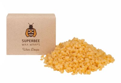 SuperBee ไขผึ้งเม็ดสูตรสำเร็จ Beeswax Wrap Drops (100g)
