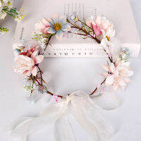 แฟชั่นสาวดอกไม้มงกุฎ Boho สไตล์สำหรับอุปกรณ์ปาร์ตี้เจ้าสาว,วันหยุด,วันแม่