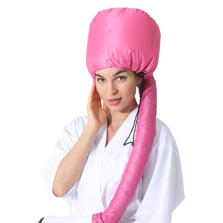 【hot】 Hair Perm Portable Soft Drying Cap Hood Hat Blow Dryer