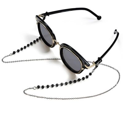 2022 Fashion Imitation Pearl Glasses Chain Vintage Mask Lanyard Simple Personal Novelty Sunglasses Chain Ins Очки Цепи