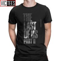 The Last Of Us Vengeful Ellie Tshirt Men Pure Cotton T-Shirt Fireflies Joel Tlou Video Game S Big Size 【Size S-4XL-5XL-6XL】