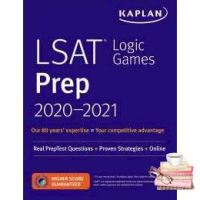 Ready to ship Kaplan Lsat Logic Games Prep 2020-2021 : Real Preptest Questions + Proven Strategies + Online (Kaplan Lsat Logic Games Prep) [Paperback]