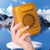 【YF】 10000mAh Small Waist Clip Fan Multifunctional Mini Sports USB Rechargeable Mute Motor Comfortable for Camping Hiking Fishing